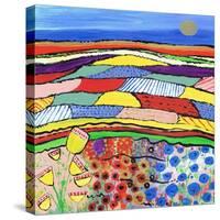 Golden Sunset-Caroline Duncan-Stretched Canvas