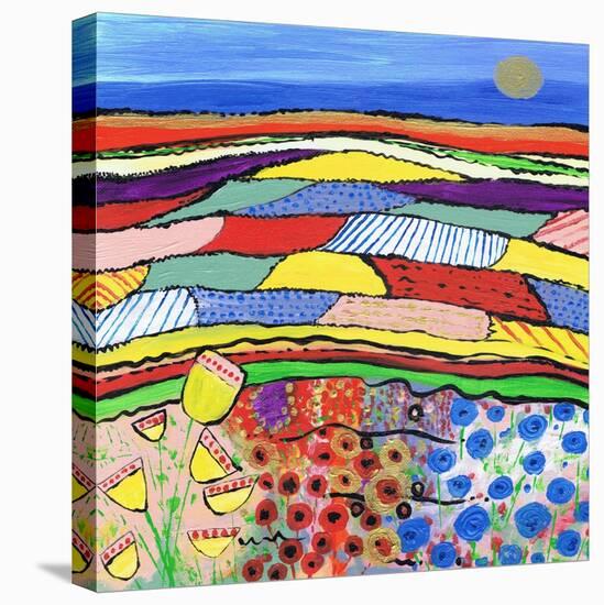 Golden Sunset-Caroline Duncan-Stretched Canvas