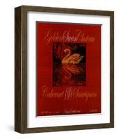 Golden Swan-Ralph Burch-Framed Art Print