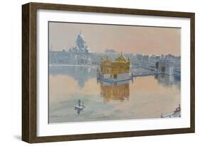 Golden Temple, Amritsar, 2013-Tim Scott Bolton-Framed Giclee Print