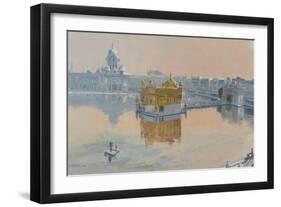 Golden Temple, Amritsar, 2013-Tim Scott Bolton-Framed Giclee Print