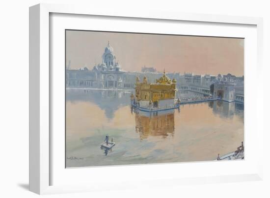 Golden Temple, Amritsar, 2013-Tim Scott Bolton-Framed Giclee Print