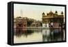 Golden Temple, Amritsar, Punjab, India, C1930s-E Candler-Framed Stretched Canvas