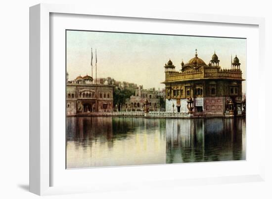 Golden Temple, Amritsar, Punjab, India, C1930s-E Candler-Framed Giclee Print