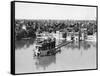 Golden Temple at Amritsar-null-Framed Stretched Canvas