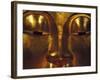 Golden Temple Buddha at Cemetary, Hong Kong-Michele Westmorland-Framed Photographic Print