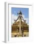 Golden Temple, Patan, UNESCO World Heritage Site, Kathmandu, Nepal, Asia-Ian Trower-Framed Photographic Print