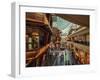 Golden Terraces Shopping Mall interior, City Center, Warsaw, Masovian Voivodeship, Poland, Europe-Karol Kozlowski-Framed Photographic Print