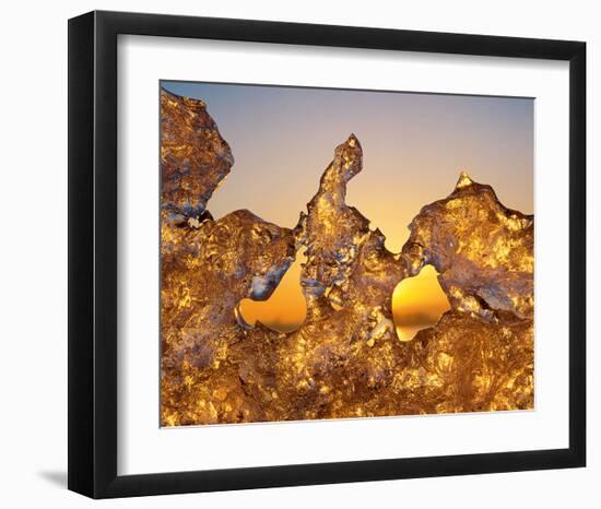 Golden Thaw-null-Framed Art Print