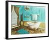 Golden Throne Room II-Walt Johnson-Framed Art Print