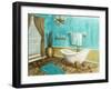 Golden Throne Room II-Walt Johnson-Framed Art Print