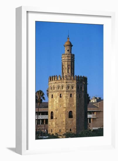 Golden Tower-null-Framed Giclee Print