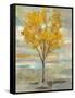 Golden Tree and Fog I-Silvia Vassileva-Framed Stretched Canvas