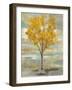 Golden Tree and Fog I-Silvia Vassileva-Framed Art Print