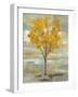 Golden Tree and Fog I-Silvia Vassileva-Framed Art Print