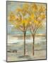 Golden Tree and Fog II-Silvia Vassileva-Mounted Art Print