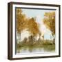 Golden Tree Pond II-Christy McKee-Framed Art Print