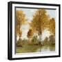 Golden Tree Pond III-Christy McKee-Framed Art Print