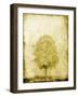 Golden Tree-OnRei-Framed Art Print