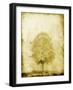 Golden Tree-OnRei-Framed Art Print