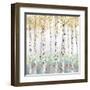 Golden Treescape-Isabelle Z-Framed Art Print