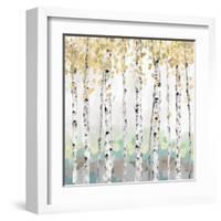 Golden Treescape-Isabelle Z-Framed Art Print