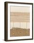 Golden Tribal Sign I-Alonzo Saunders-Framed Art Print