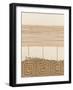Golden Tribal Sign I-Alonzo Saunders-Framed Art Print