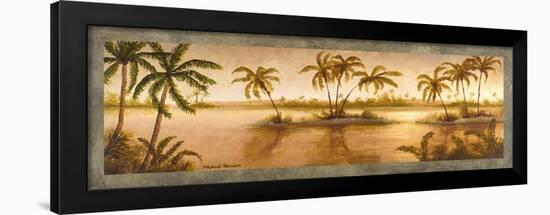 Golden Tropics II-Michael Marcon-Framed Art Print