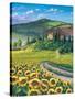 Golden Tuscana-Scott Westmoreland-Stretched Canvas