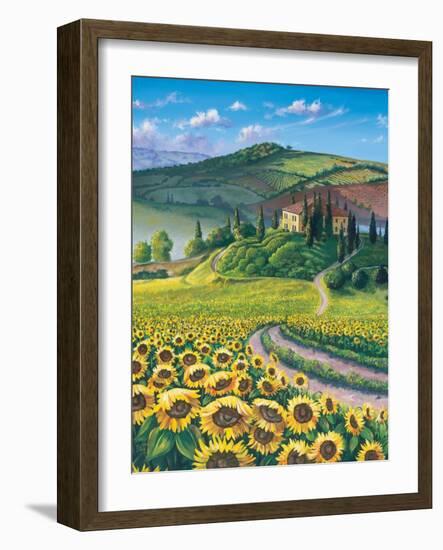 Golden Tuscana-Scott Westmoreland-Framed Art Print