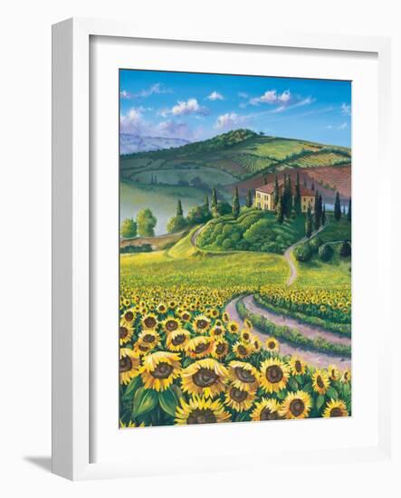 Golden Tuscana-Scott Westmoreland-Framed Art Print