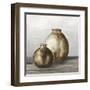 Golden Urnes I-Eva Watts-Framed Art Print
