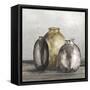 Golden Urnes II-Eva Watts-Framed Stretched Canvas