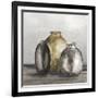 Golden Urnes II-Eva Watts-Framed Art Print