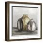Golden Urnes II-Eva Watts-Framed Art Print