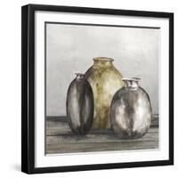 Golden Urnes II-Eva Watts-Framed Art Print