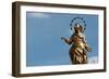 Golden Virgin statue with stars, Valgrisenche, Aosta Valley, Italy, Europe-Godong-Framed Photographic Print