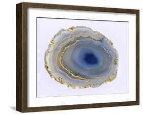 Golden Water Agate-Nature’s Little Gems-Framed Giclee Print