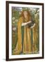 Golden Water (Princess Parisade) C.1858-Dante Gabriel Charles Rossetti-Framed Giclee Print