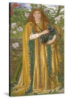Golden Water (Princess Parisade) C.1858-Dante Gabriel Charles Rossetti-Stretched Canvas