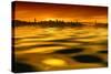 Golden Waters-Vincent James-Stretched Canvas