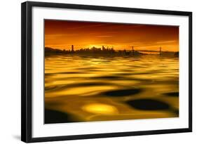 Golden Waters-Vincent James-Framed Photographic Print