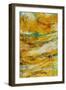 Golden Wave-Rikki Drotar-Framed Premium Giclee Print