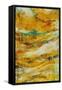 Golden Wave-Rikki Drotar-Framed Stretched Canvas