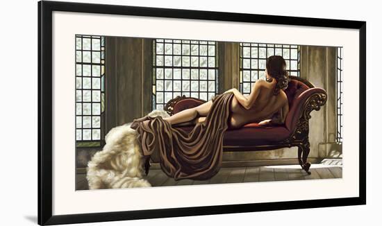Golden Woman-Thomas Page-Framed Art Print