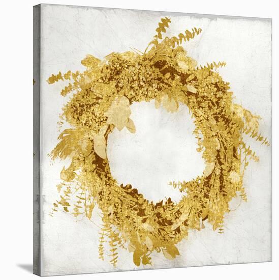 Golden Wreath II-Kate Bennett-Stretched Canvas