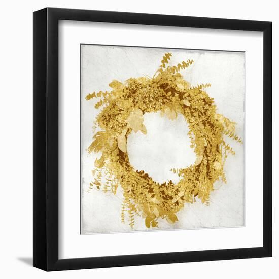 Golden Wreath II-Kate Bennett-Framed Art Print