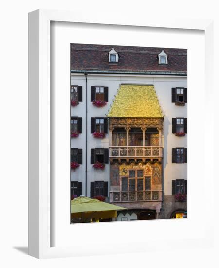 Goldenes Dachl, Innsbruck, Tyrol, Austria-Rainer Mirau-Framed Photographic Print