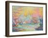 Goldenes Horn, Konstantinopel. La Corne d'Or, Constantinople. 1907-Paul Signac-Framed Giclee Print